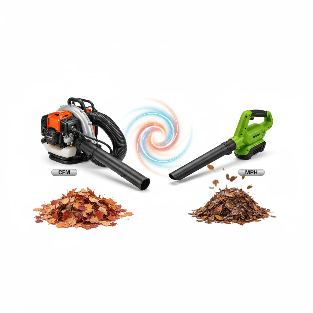 Leaf Blower CFM vs MPH: Which Metric Matters More?