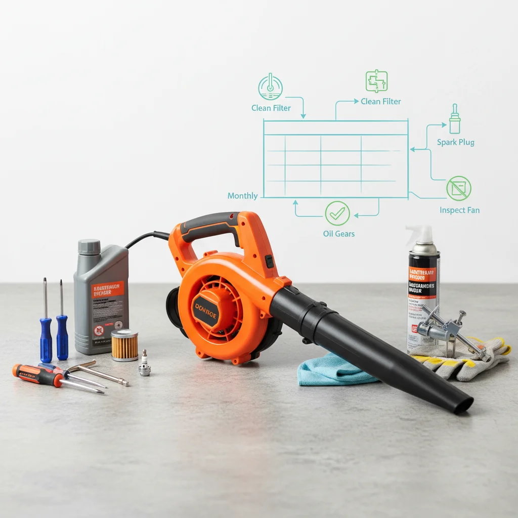 leaf blower maintenance schedule